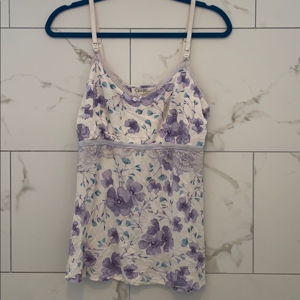 Nursing Pajama tank by Jessica Simpson